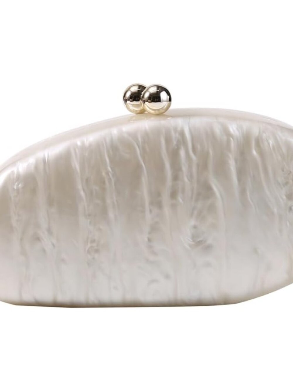 Women's Shell Pattern Evening Clutch Bag – Fashion Crossbody Shoulder Bag for Pa